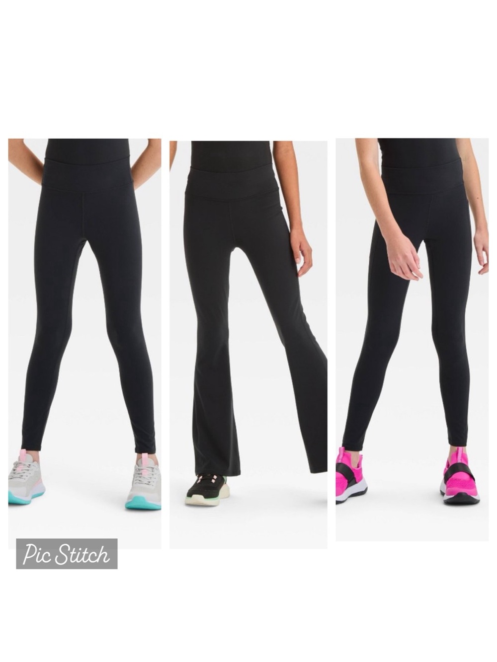 10 pair Girls Leggings and Flares - All in Motion